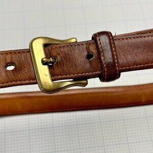 Vintage Coach Women's Tan Belt - Size Large